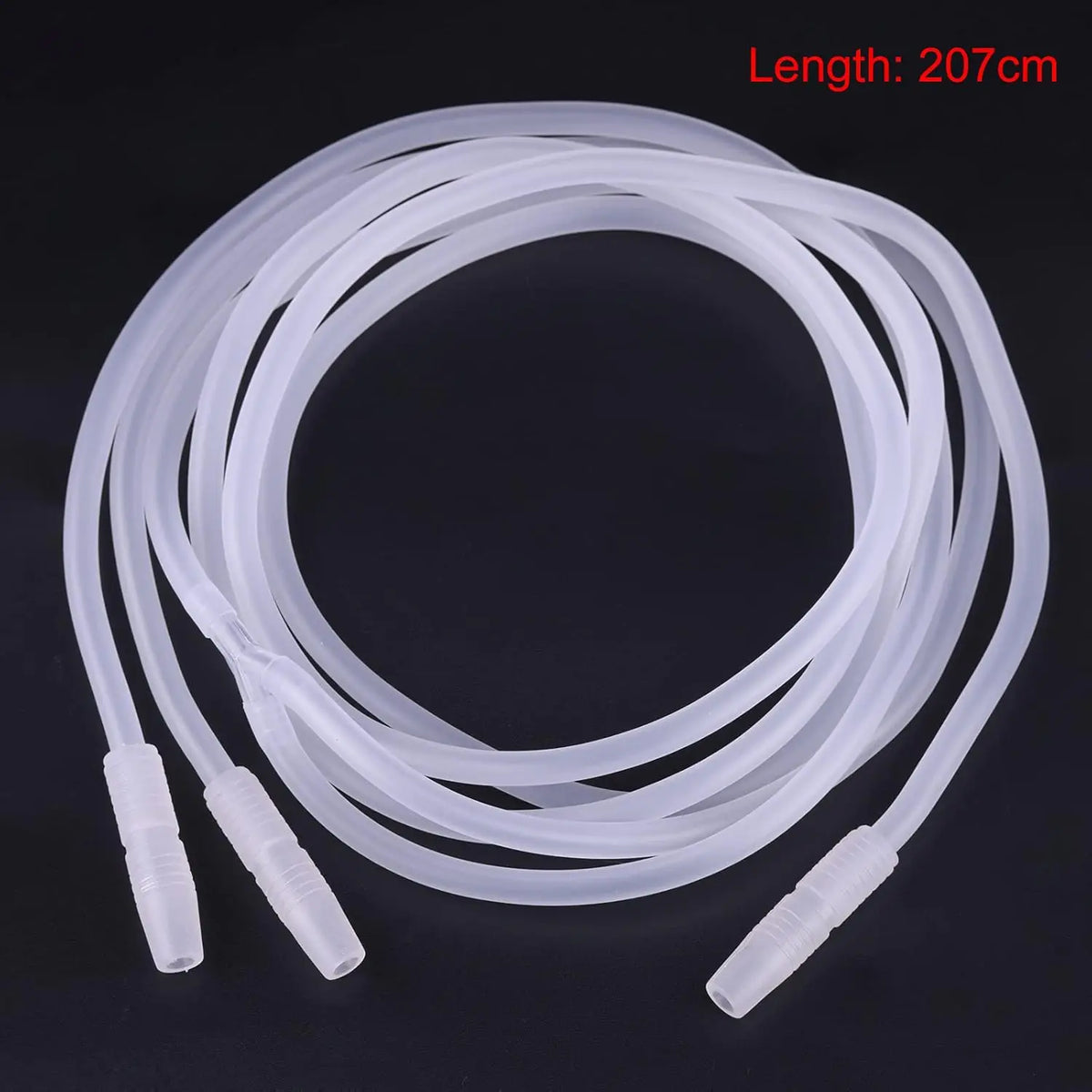 Vacuum Therapy Machine Accessories, Y-Type Hose Tubing, Clear Silicone Vacuum Tube Vacuum Tube Buttocks Lift Therapy Tool