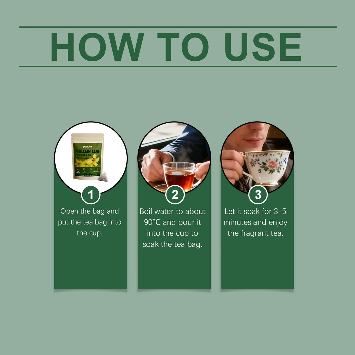 Hibiscus Moisturizing Herbal Tea Gentle Herbal Formula for Daily Care, Refreshing and Convenient Tea Bags