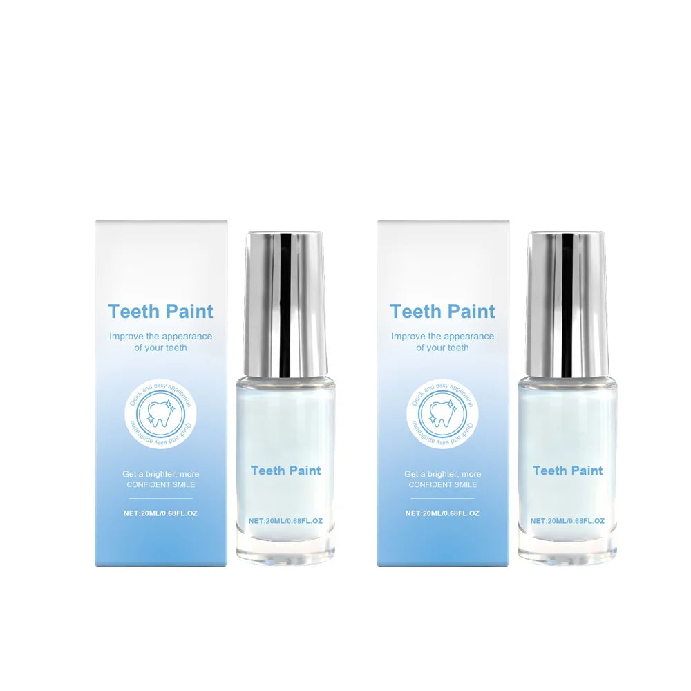 Teeth Whitening Paint Kit Remove Tooth Pigments Stains Plaque Brightening Dental Oral Hygiene Cleaning Care For Sensitive Teeth