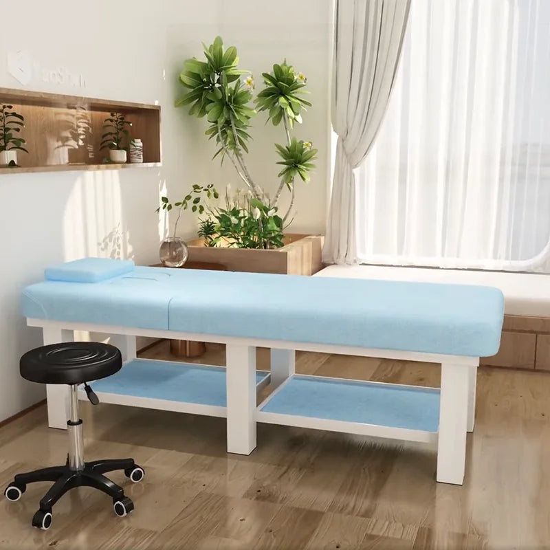 Simple Modern Massage Table Adjustable Multifunctional Beauty With Hole Massage Bed Adult Design Mesa Salon Equipment Furniture