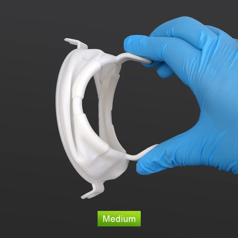Dental Lip Cheek Retractor Mouth Opener Dam Soft Rubber O Shape S/M/L Cheek Expander Disposable Orthodontic Dentistry Tool