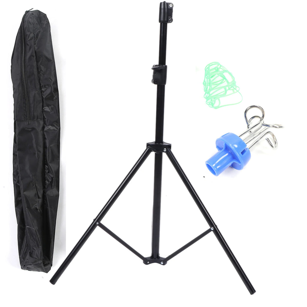 IV Pole Aluminum Alloy Drip Irrigation Rack Portable IV Pole Drip Bag Stand Intravenous Foldable Pole Stand for Clinic Home Care