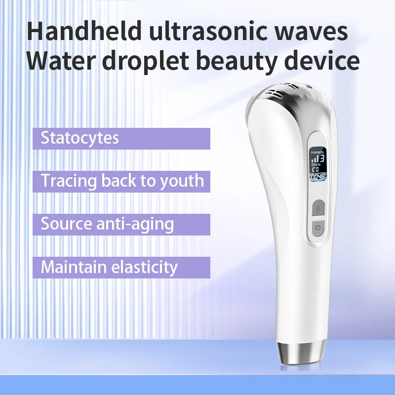 3-10Mhz Ultrasonic Facial Radio Frequency Vibration Machine Skin Tightening Lifting Wrinkle Removal Massager Beauty Face Care