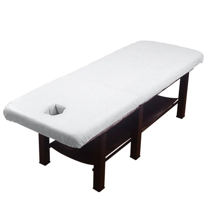 Disposable bed sheets with rubber band elastic waterproof and oil-proof beauty salon non-woven beauty massage physiotherapy bed