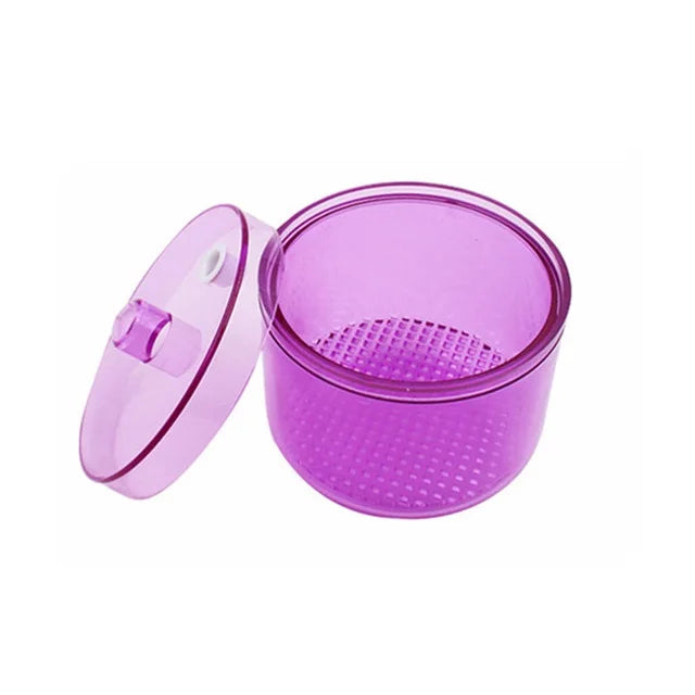 Dental Burs Disinfection Box Heat-Resistant Dentist Sterilizing Case Burs Block Drills Cleaning Immersion Case Dentistry Tools