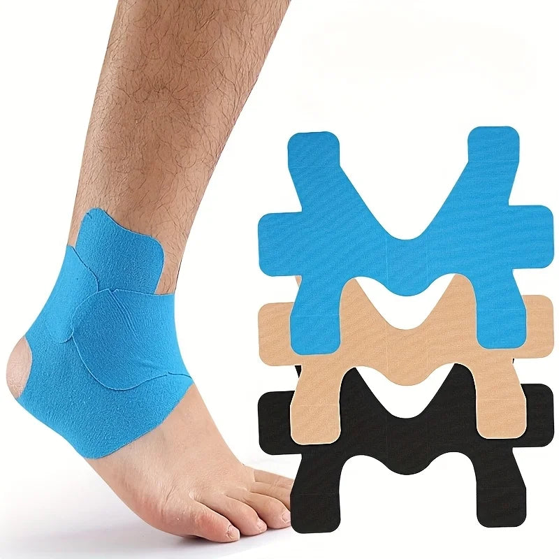2pc Breathable Self-Adhesive Compression Wrap Bandage for Sports Injury Support - Elastic Support for Sprains,Muscle Strains