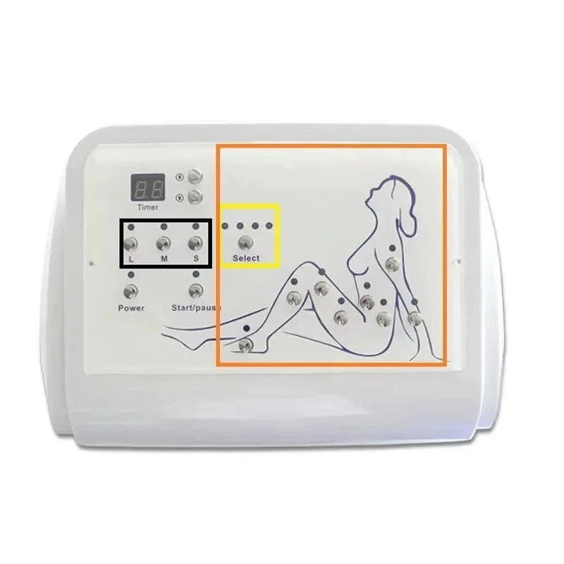 2026 Vacuum Therapy Air Compression Massager - Lymph Drainage, Muscle Relief for Legs Waist & Whole Body