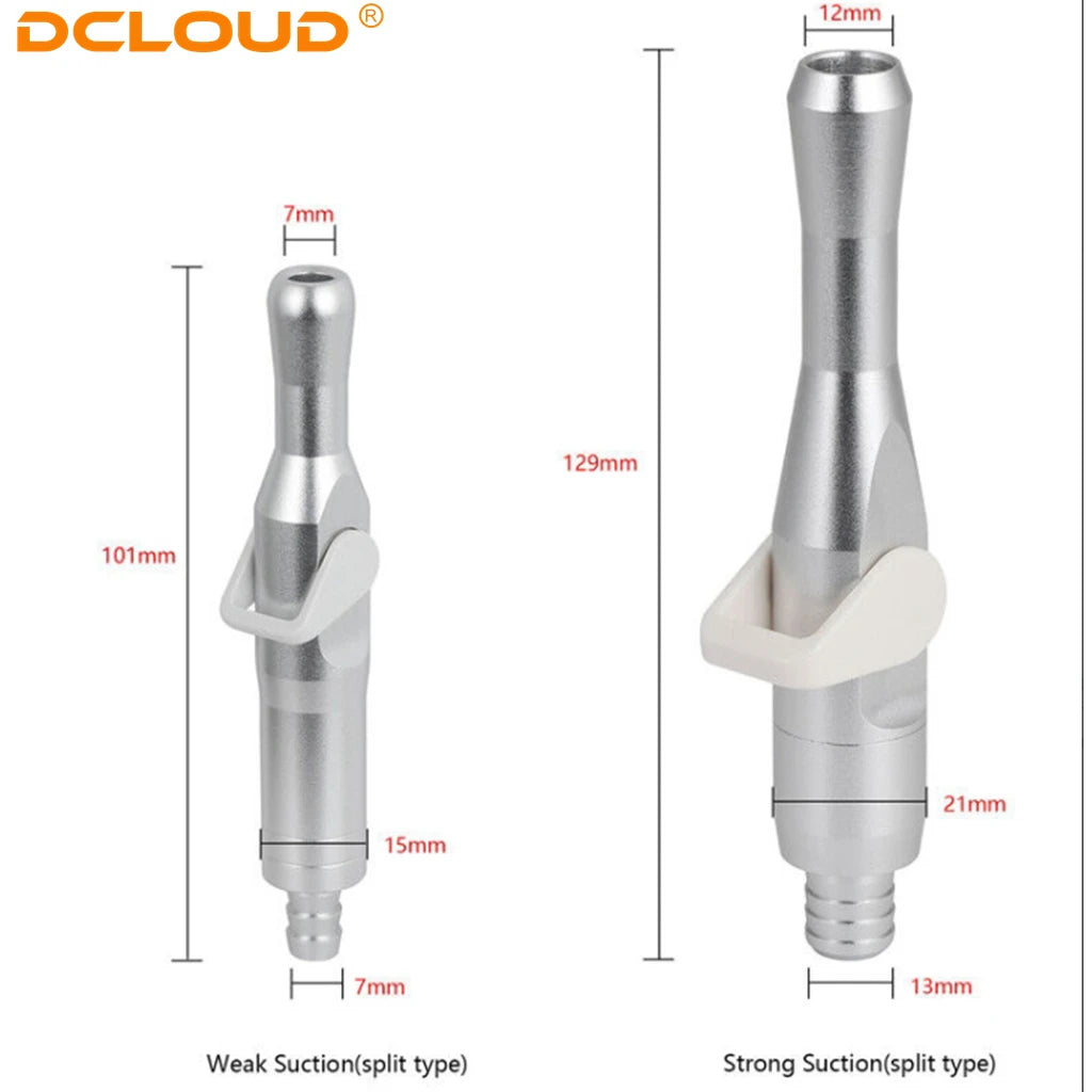 Dental Saliva Ejectors Suction Valves Oral Saliva Strong Weak Handpiece Tip Adaptor Dentist Equipment Dentistry Lab Accessories