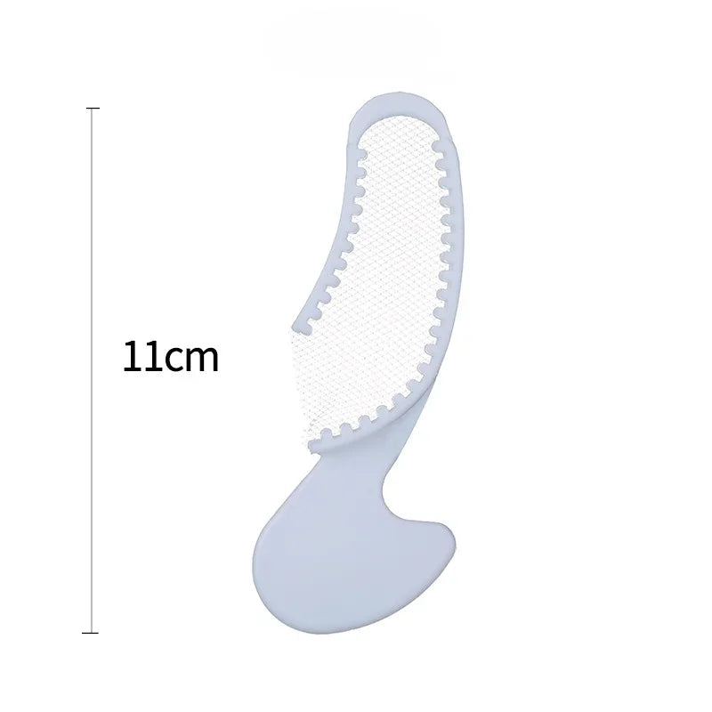 50pcs Disposable Dental Bite Impression Trays Kits Teeth Registration Impression Tray with Plastic Rigid Frame and Non-Tear Mesh