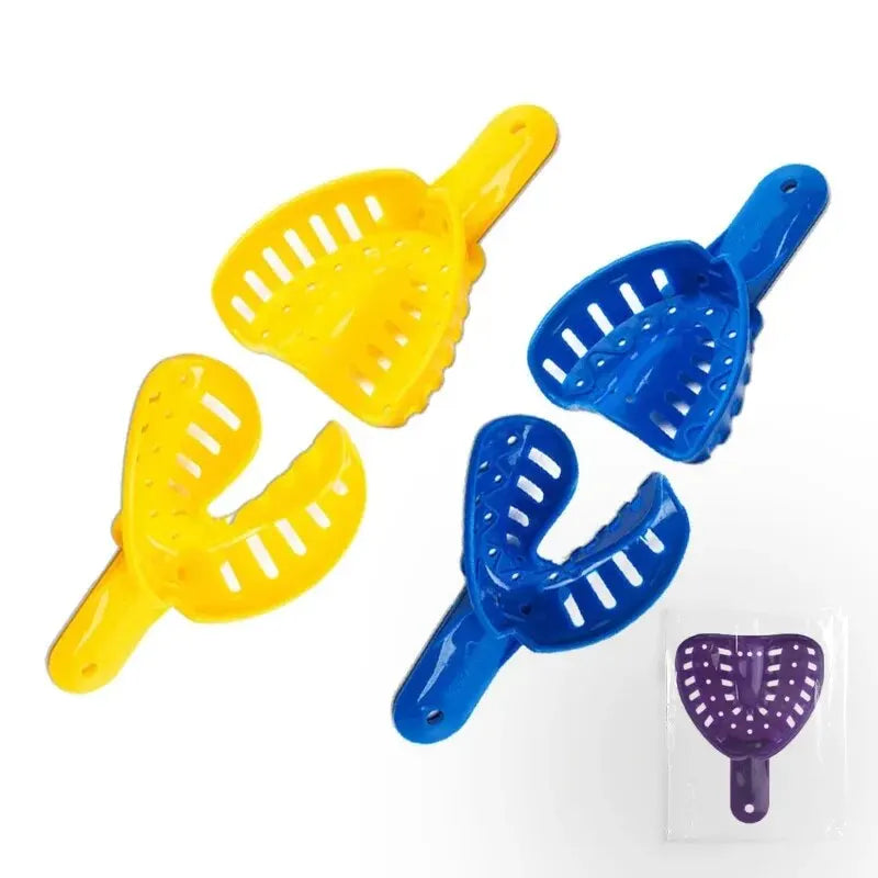Disposable Dental Specialized Tools Dental Trays For Impressionsdental Trays Daily Care Rounded Edges For Cleaning Dental Tools