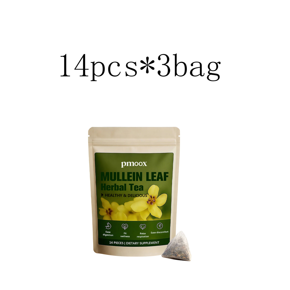 Hibiscus Moisturizing Herbal Tea Gentle Herbal Formula for Daily Care, Refreshing and Convenient Tea Bags