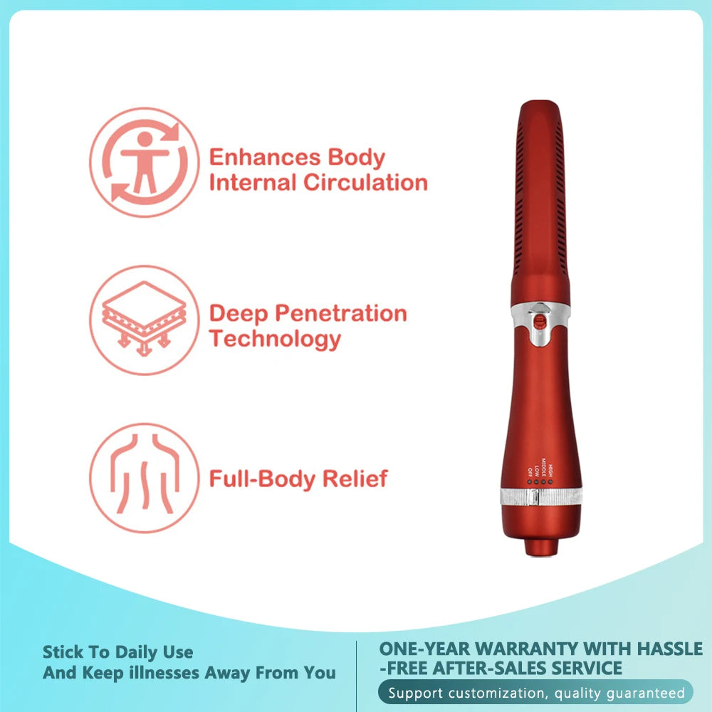Terahertz High Frequency 11.0 Pro Iteracare Wand Heating Therapy Blower Quantum Phsiotheraphy Device Effect to Remove Body Pain