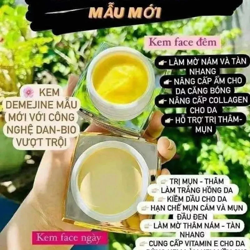 Whitening Kem, Removes Dark Spots, Acne Scars, Tightens Pores,Soft & Glowing Skin And Anti-Aging  ﻿