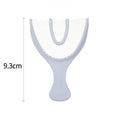 50pcs Disposable Dental Bite Impression Trays Kits Teeth Registration Impression Tray with Plastic Rigid Frame and Non-Tear Mesh