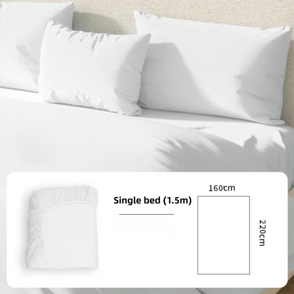 Disposable Non-woven Fitted Sheet with Elastic Bands Non Slip Adjustable Mattress Covers For Single Bed hotel Travel