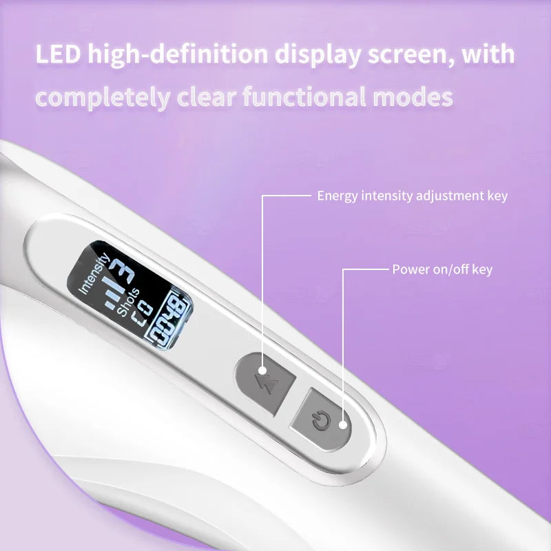 3-10Mhz Ultrasonic Facial Radio Frequency Vibration Machine Skin Tightening Lifting Wrinkle Removal Massager Beauty Face Care