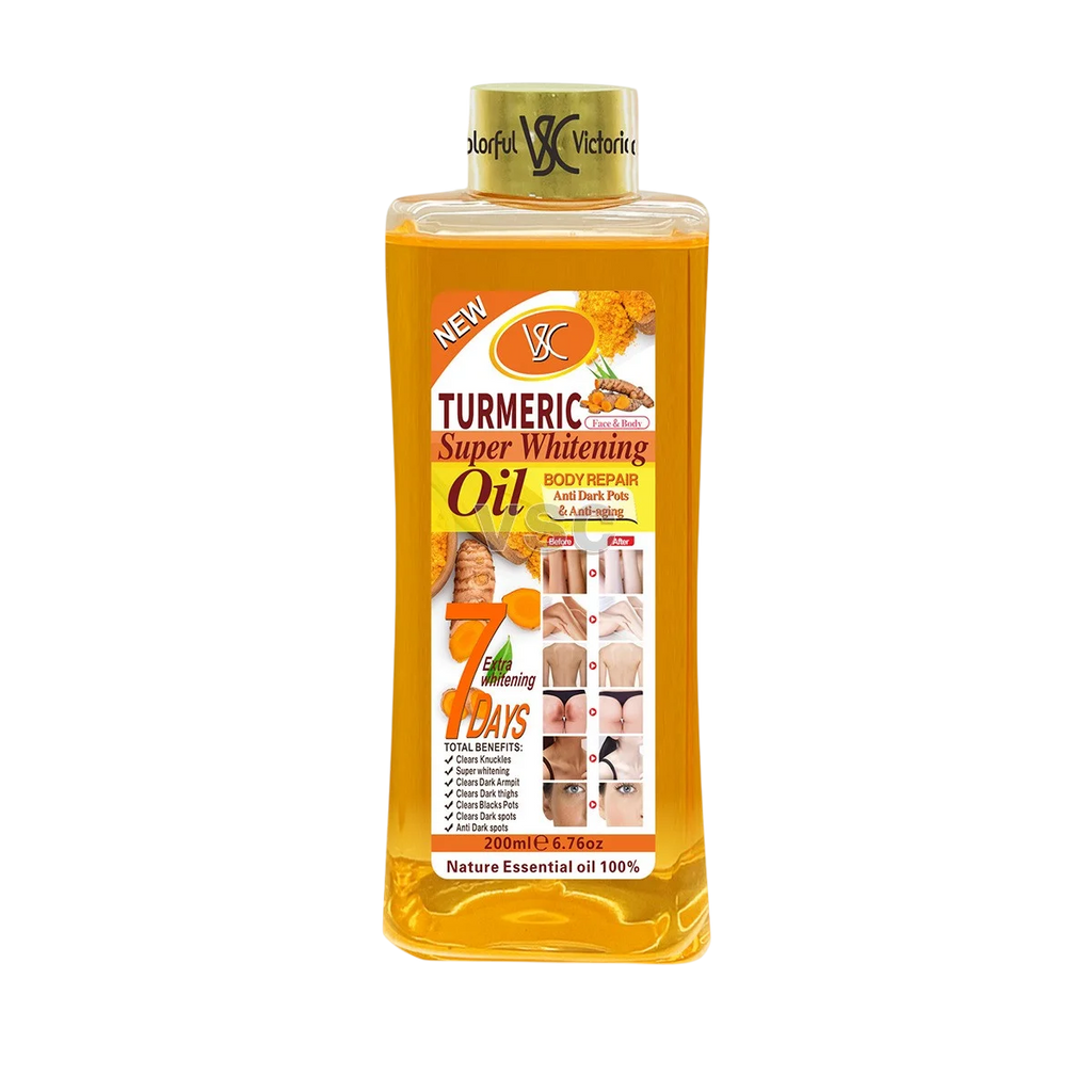 Turmeric Essential Oil Body Massage Oil Moisturizing Aromatherapy Facial Body Care Smoothing Body Care Massage Oil 200ml