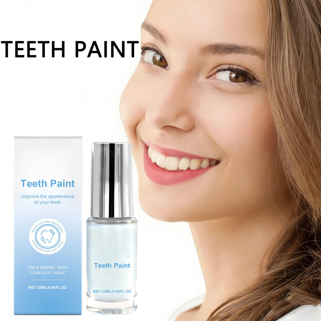 Teeth Whitening Paint Kit Remove Tooth Pigments Stains Plaque Brightening Dental Oral Hygiene Cleaning Care For Sensitive Teeth