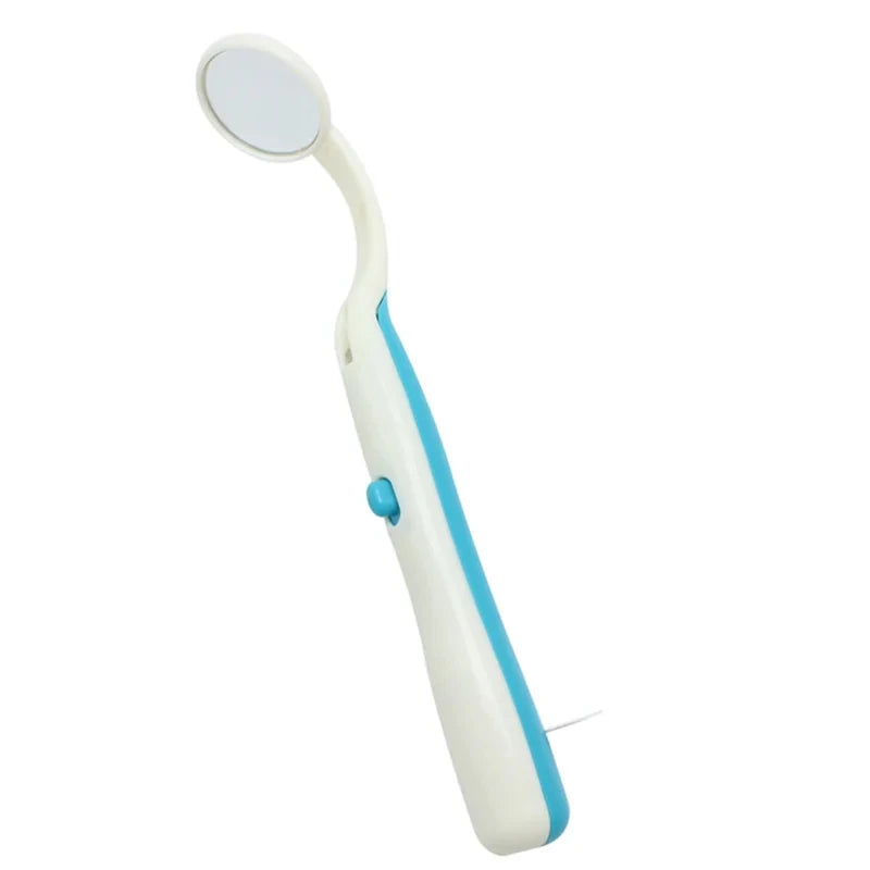 Dental Mirror With Led Light Inspect Instrument Checking Mirror Dentist Oral Super Bright Anti-fog Mouth Mirror Tooth Fashion
