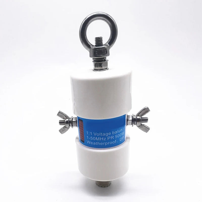 160m-6m Frequency 1.8-50MHz 500W High-Power HF Shortwave Balun Converter