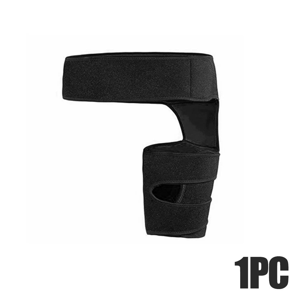 Hip Brace Thigh Compression Sleeve, Hamstring & Groin Compression Support Wrap for Hip Pain Relief Sciatica Muscle Strains