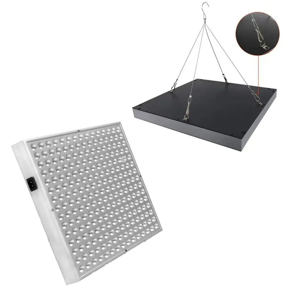 Red LED Phototherapy Combination Panel Beauty Panel Lamp 660nm/850nm Home Heating Lamp Instrument 45W Physiotherapy