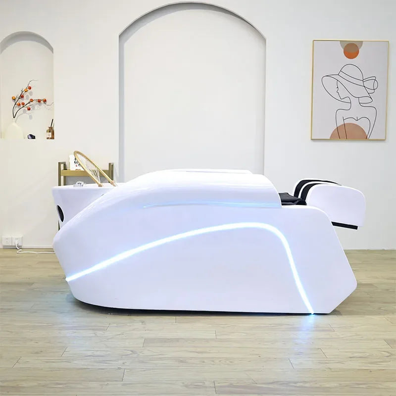 XinSheng Massage Table Massage Bed Shampoo Beds Beauty Salon Electric Furniture Sofa Bed Barber Shop Hair Washing Equipment
