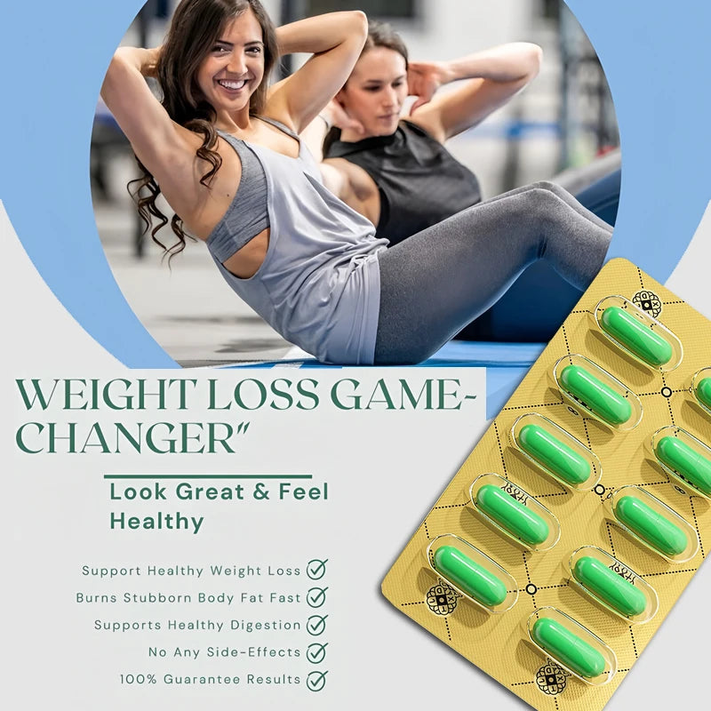 Powerful Weight Loss Diet Pills Slim Capsule Fat Burner L-carnitine slimming Pills to Lose Weight Fast Suppress Appetite tablet