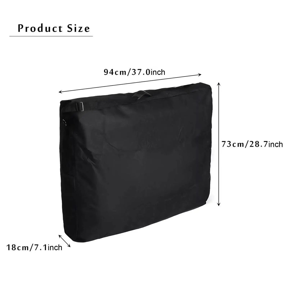 Portable Massage Table Bag SPA Tables Carrying Bag Washable Oxford Cloth Carrying Bag for Massage Table for Salon Travel Home