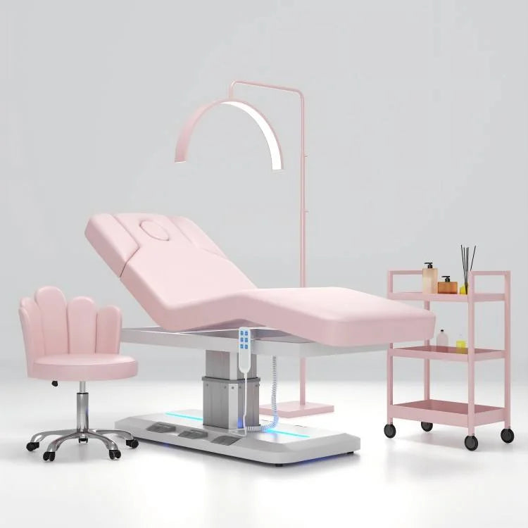 Popular Design Massage Tables and Beds Electric Massage Bed for Beauty Salon Portable Massage Table Lightweight