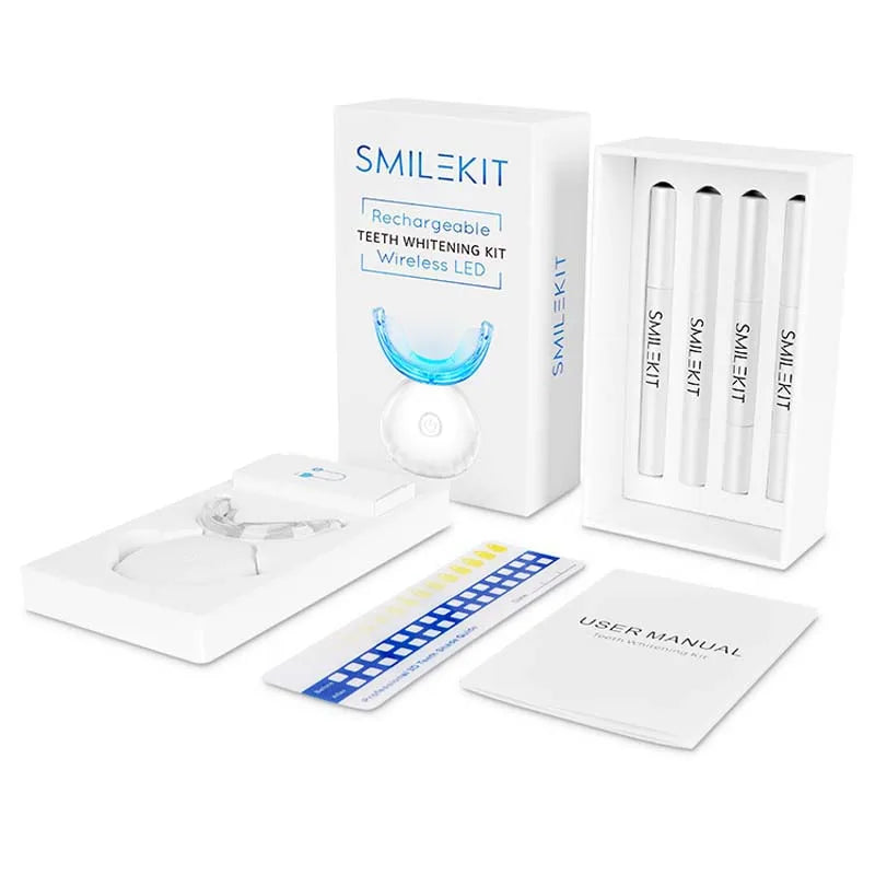 Wholesale Approved Private logo Tooth Whitening Kit Dental Led Wireless Teeth Whitening Kits With Led Light and Gel