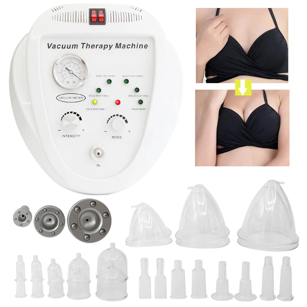 Vacuum Massage Butt LiftingMachine Breast Enlargement Machine Roller Therapy Massage Body Shaping Face Lifting Beauty  Device.