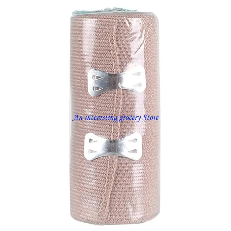 652D Elastic Compression Bandage Wrap with Hooks for Arm, Leg Sprains, Ankle, Wrist