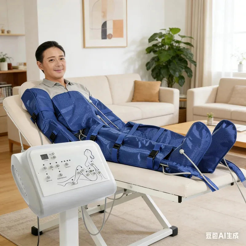 2026 Vacuum Therapy Air Compression Massager - Lymph Drainage, Muscle Relief for Legs Waist & Whole Body