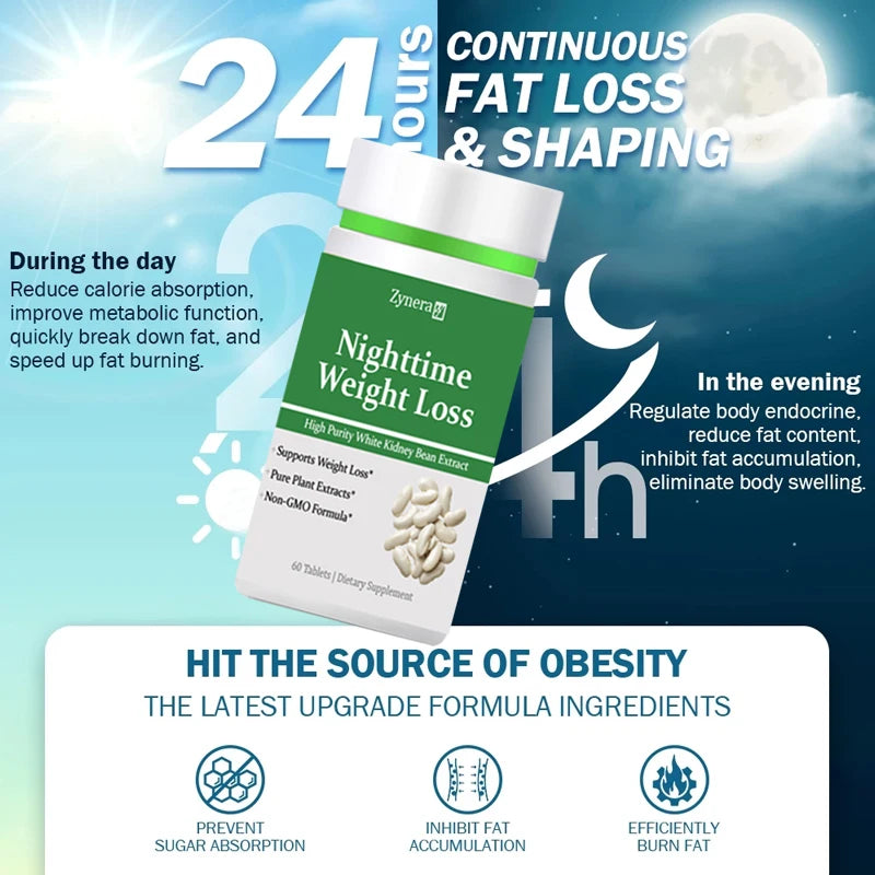 Slimming Pills Fat Burner for Weight Loss Boost Meta-bolism Suppress Appetite Support De-tox Belly Slimming for Men and Women