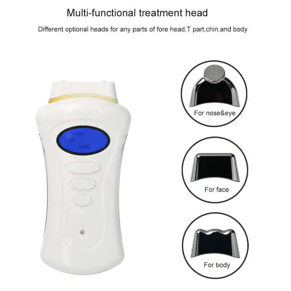 Handheld Microcurrent Facial Beauty Device – Anti-Aging Skin Rejuvenation Tool for Lifting, Firming, and Reducing Wrinkles, Port