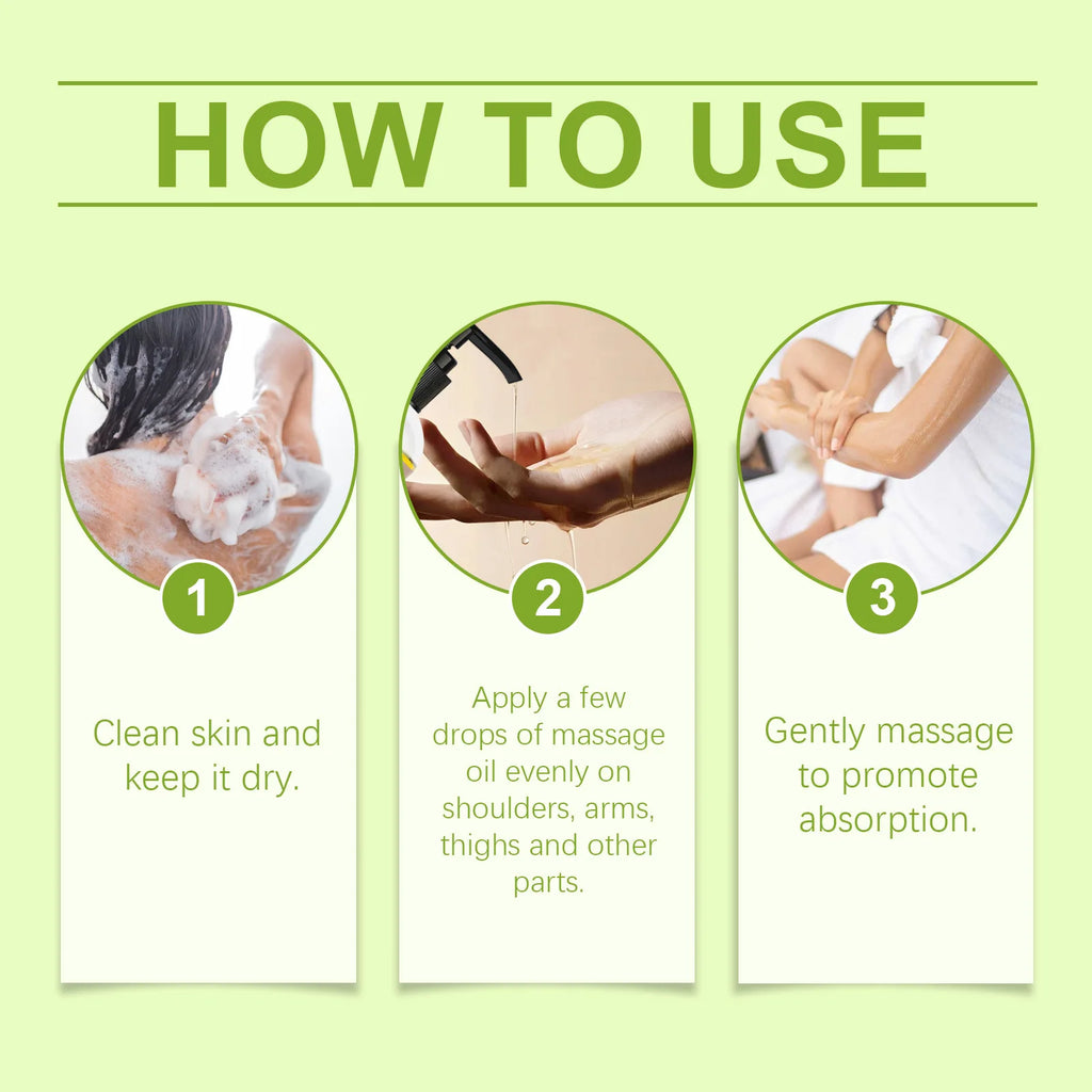 Body Oils for Relaxing Massages Muscle Soreness Relief Physical Fatigue Body Moisturizer Firming Skin Care Native SAP Body Oil
