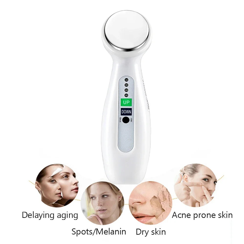 1Mhz Cavitation Ultrasonic Facial Cleaner Body Slimming Spa Skin Tightening Lifting Anti-Acne Wrinkle Removal Massager Beauty