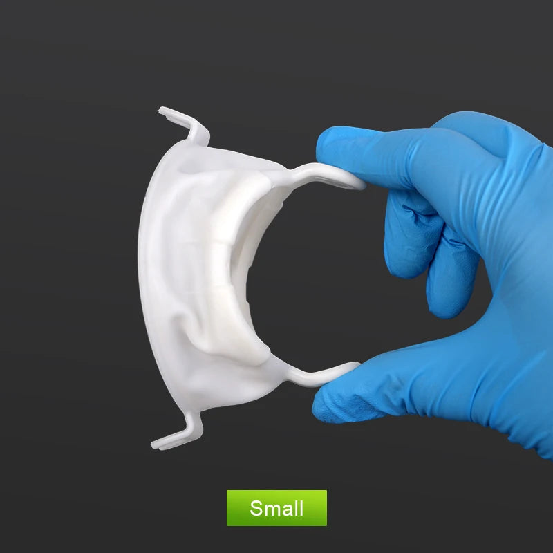 Dental Lip Cheek Retractor Mouth Opener Dam Soft Rubber O Shape S/M/L Cheek Expander Disposable Orthodontic Dentistry Tool