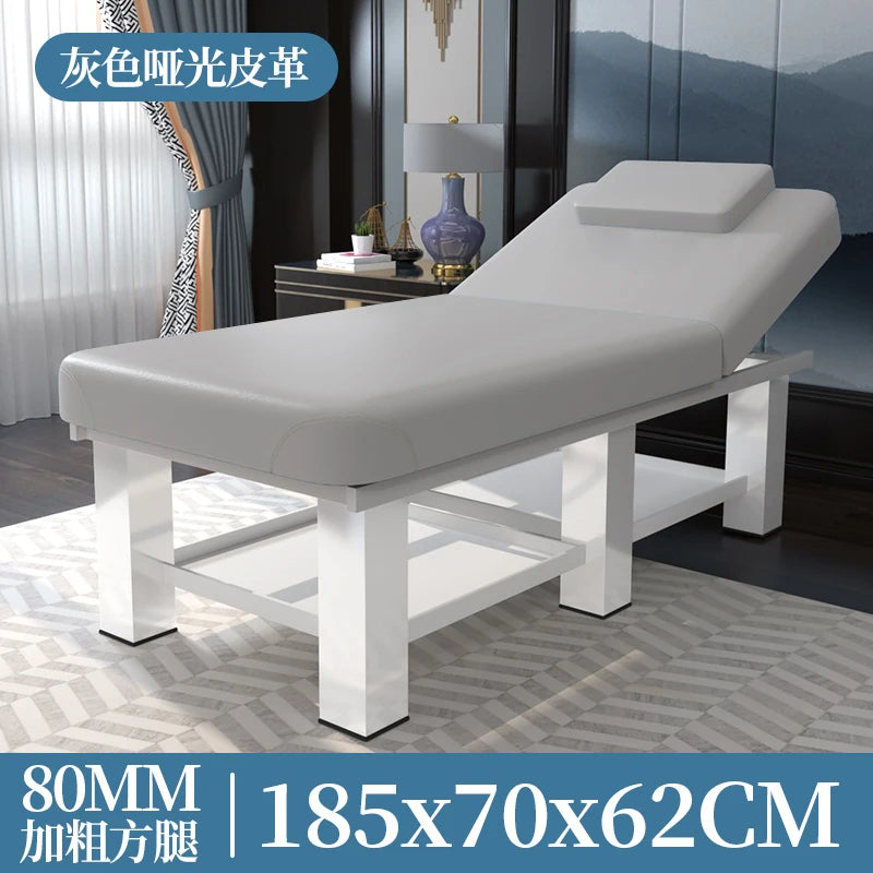 Simple Modern Massage Table Adjustable Multifunctional Beauty With Hole Massage Bed Adult Design Mesa Salon Equipment Furniture