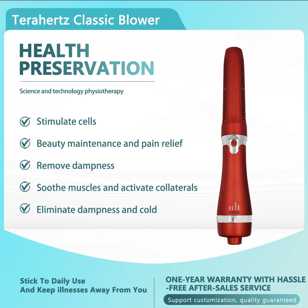Terahertz High Frequency 11.0 Pro Iteracare Wand Heating Therapy Blower Quantum Phsiotheraphy Device Effect to Remove Body Pain