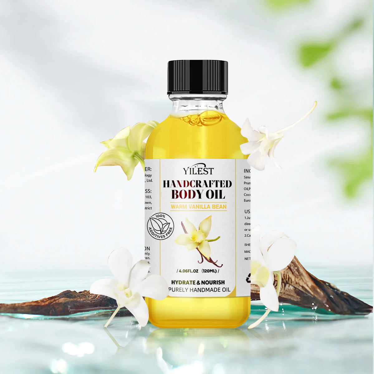 120ml Body Massage Oil Moisturizing Relieve Relaxing Body Stress Strengthen Nourishing Muscle Improve SPA Plant Essential Oils