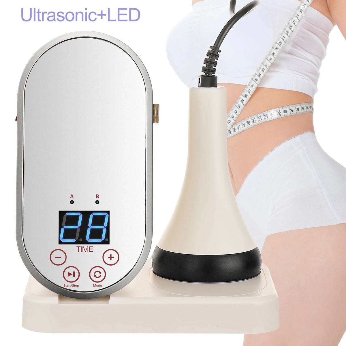 80Khz High-Frequency Cavitation Machine for Anti-Cellulite Beauty Body Slimming Fat Reduction Slimming Beauty Equipment