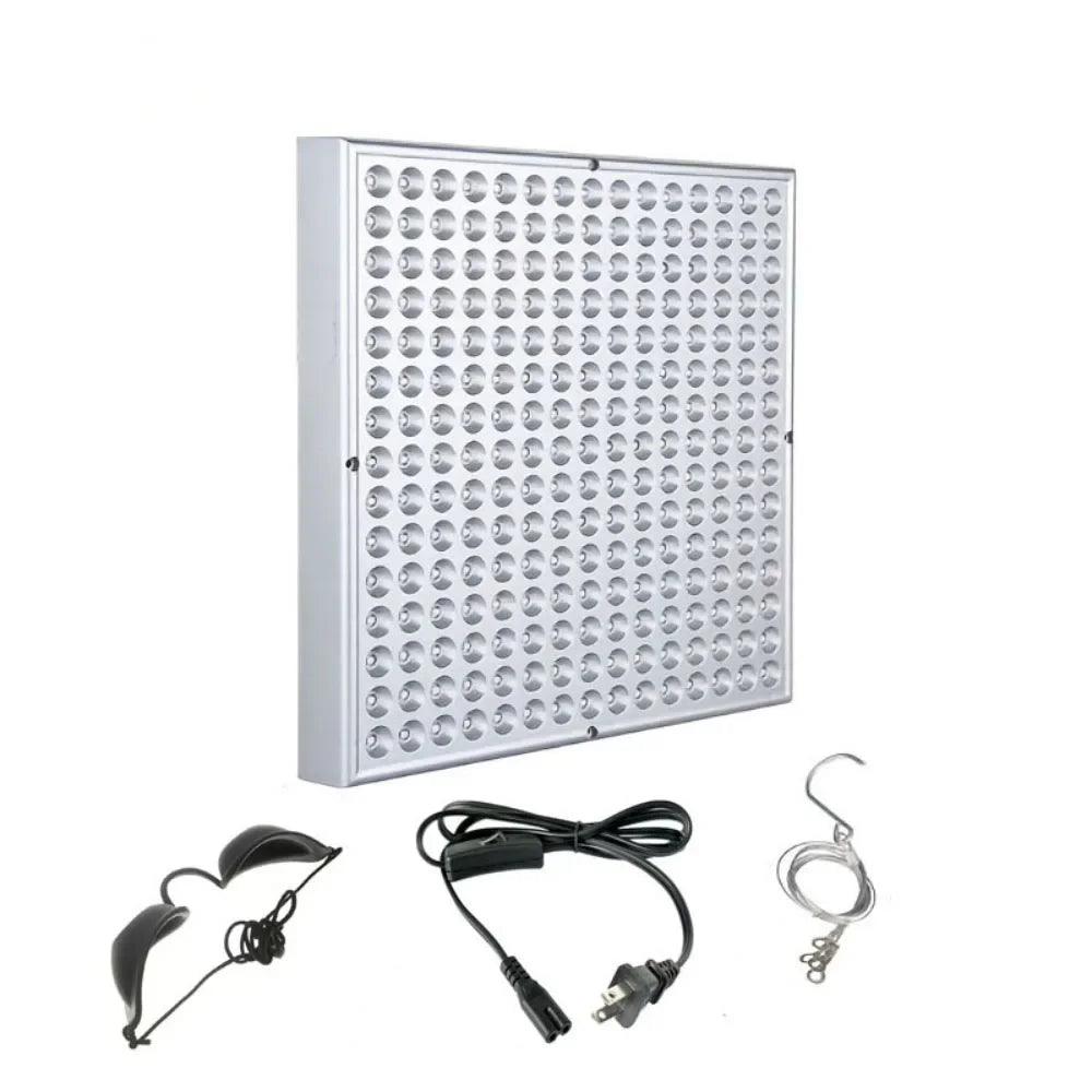 Red LED Phototherapy Combination Panel Beauty Panel Lamp 660nm/850nm Home Heating Lamp Instrument 45W Physiotherapy