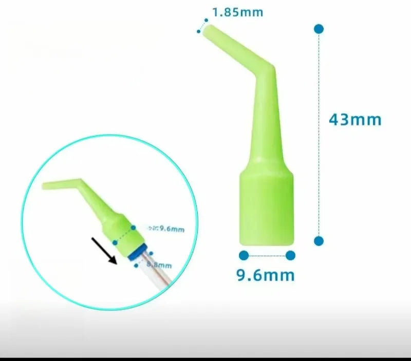 Dentistry Disposable Suction Tip Conversion Head Bend Pipe High Temperature Resistance Disinfect Oral Cavity Surgery Straw Tools