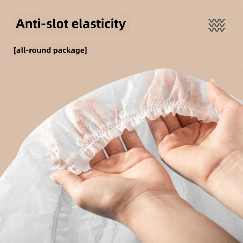 Non-woven Disposable Fitted Sheet with Elastic Bands Single Bed Disposable Bed Sheet Non Slip Disposable Sheet Bed Cover Hotel