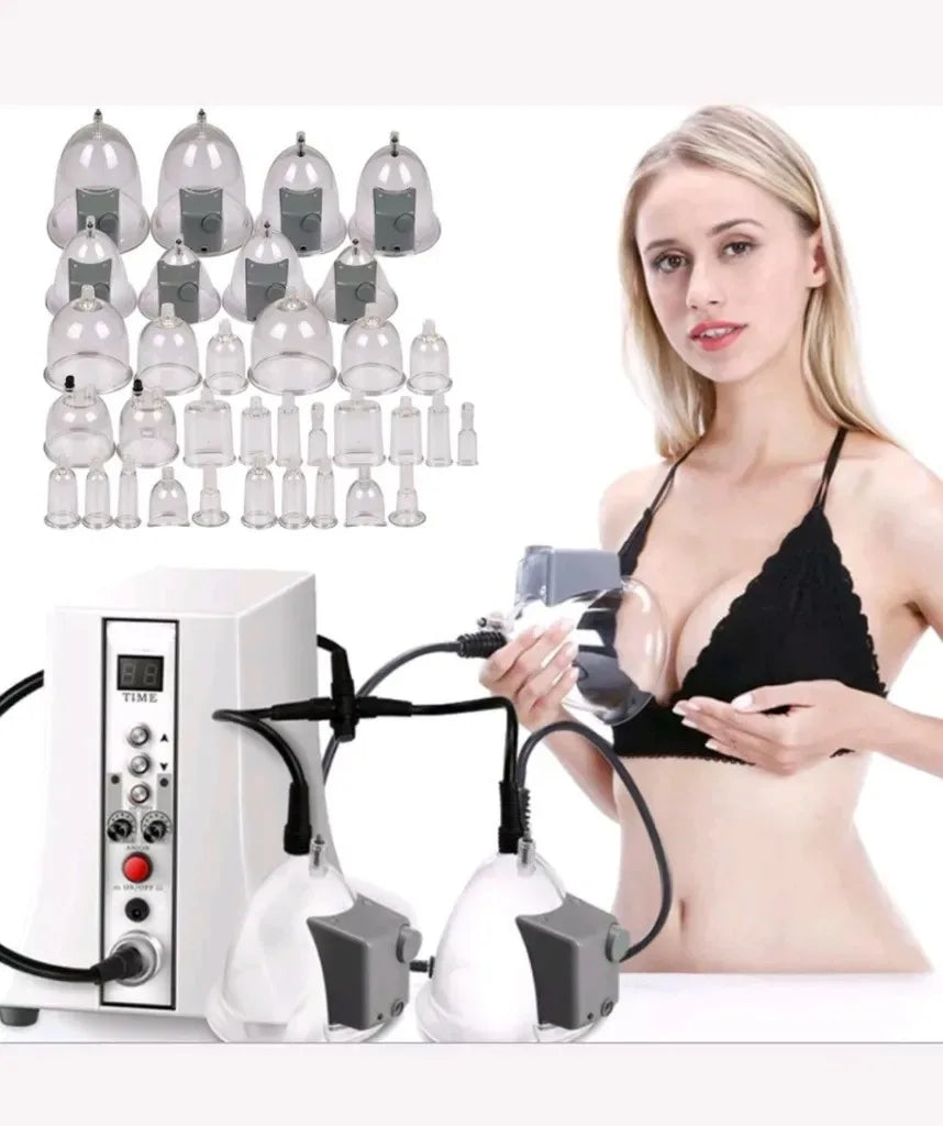 Vacuum Suction Cup Therapy Vacuum Butt Lifting Breast Enhancement Buttocks Enlargement Machine